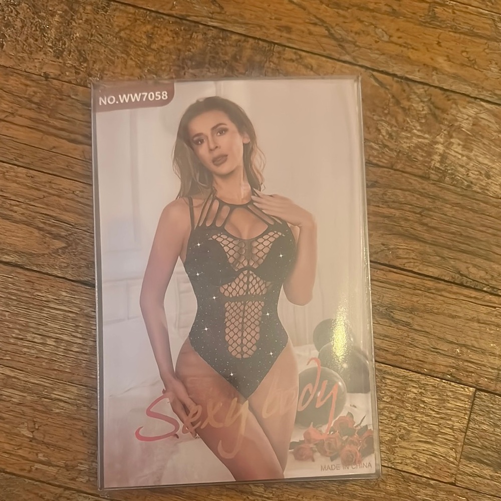 Black Lace Bodysuit